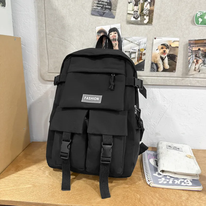 GEERDUN Nylon Backpack Unisex Multicolor-8