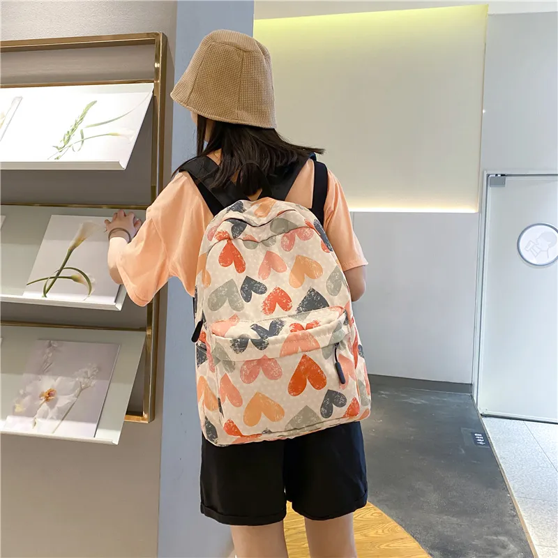 GEERDUN Nylon Backpack Women's Multicolor-6