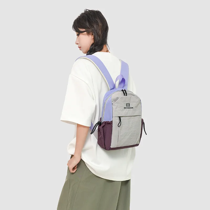 GEERDUN Nylon Backpack Unisex Multicolor-2