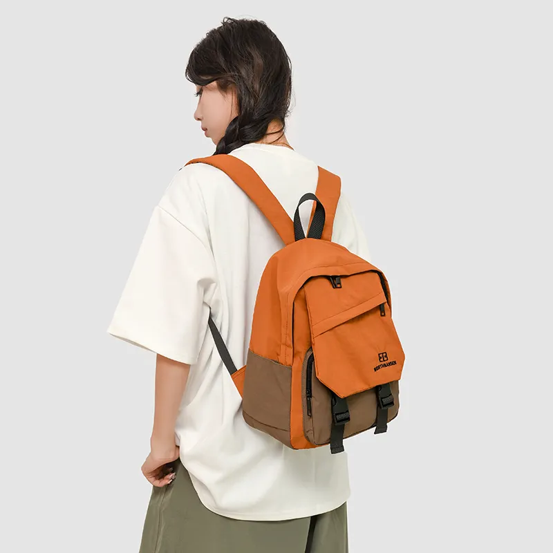 GEERDUN Nylon Backpack Unisex Multicolor-7