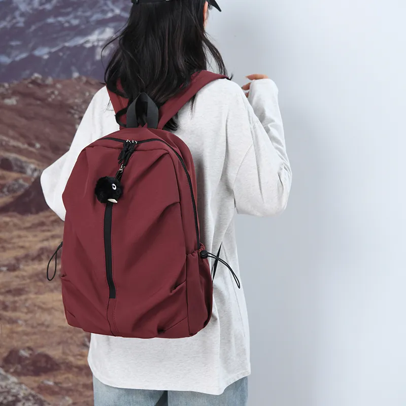 GEERDUN Waterproof Fabric Backpack Unisex Multicolor-9