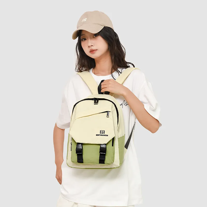 GEERDUN Nylon Backpack Unisex Multicolor-9
