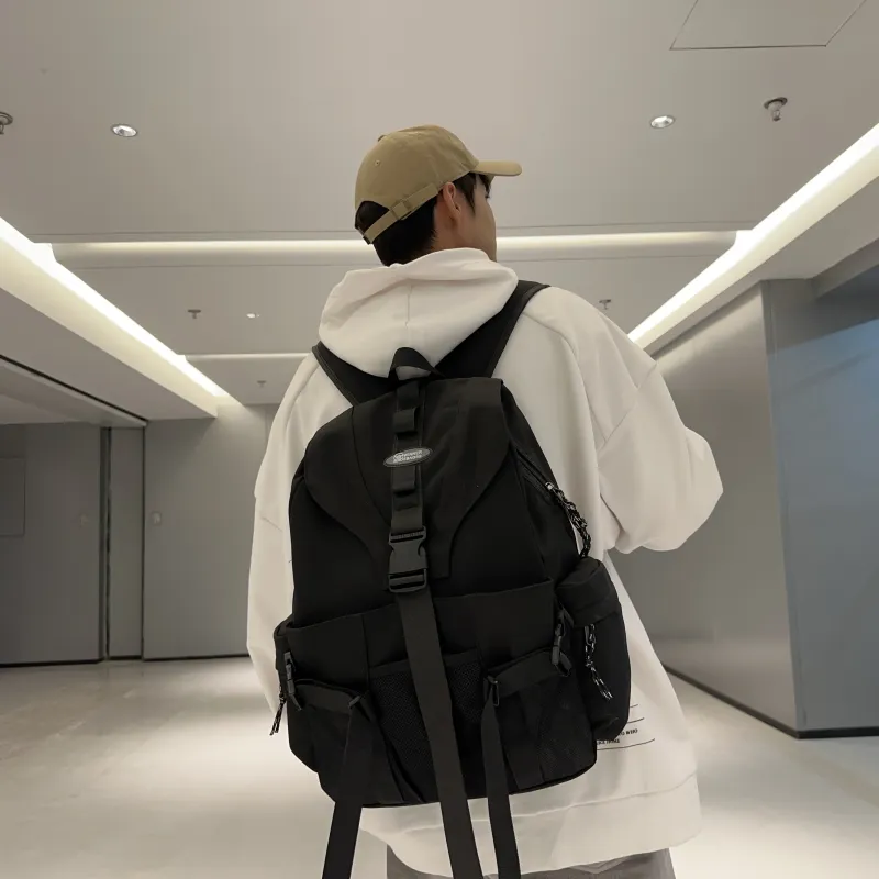 GEERDUN Nylon Backpack Unisex Multicolor-2