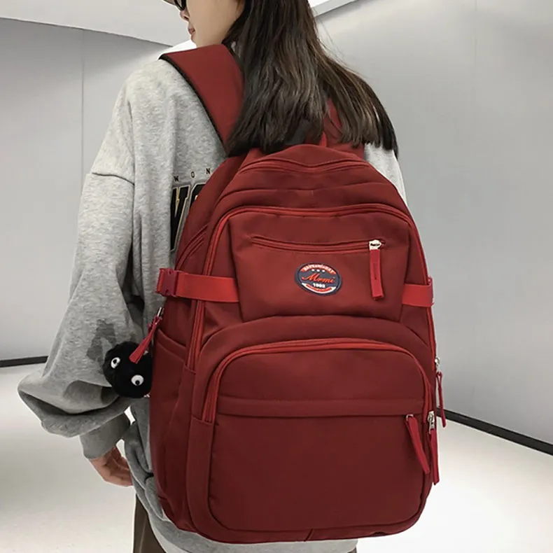 GEERDUN Nylon Backpack Travel Bag Unisex-6