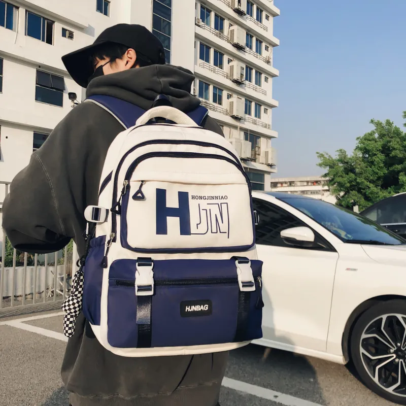 GEERDUN Nylon Backpack Unisex Multicolor-15