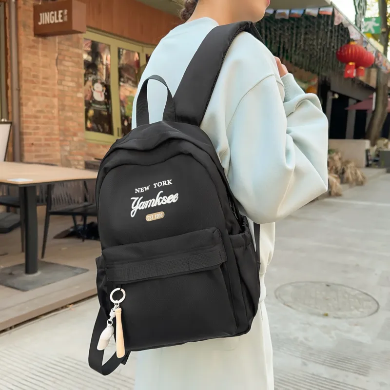 GEERDUN Nylon Backpack Regular Unisex Multicolor-4