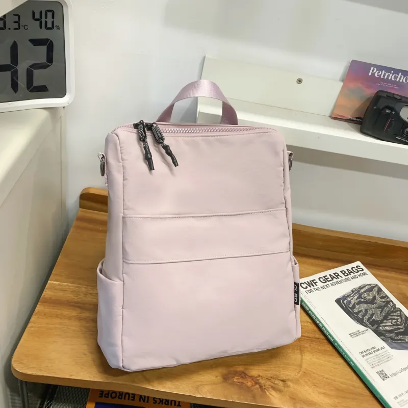 GEERDUN Nylon Backpack Regular Unisex Multicolor-9