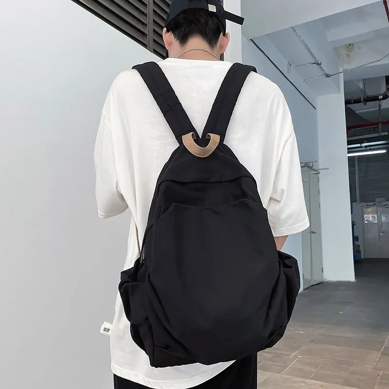 GEERDUN Canvas Backpack Unisex Multicolor-5