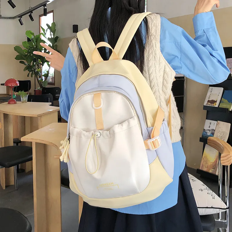 GEERDUN Nylon Backpack Unisex Multicolor-15