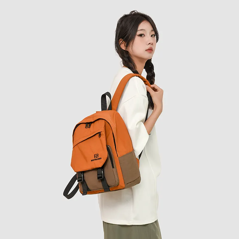GEERDUN Nylon Backpack Unisex Multicolor-6