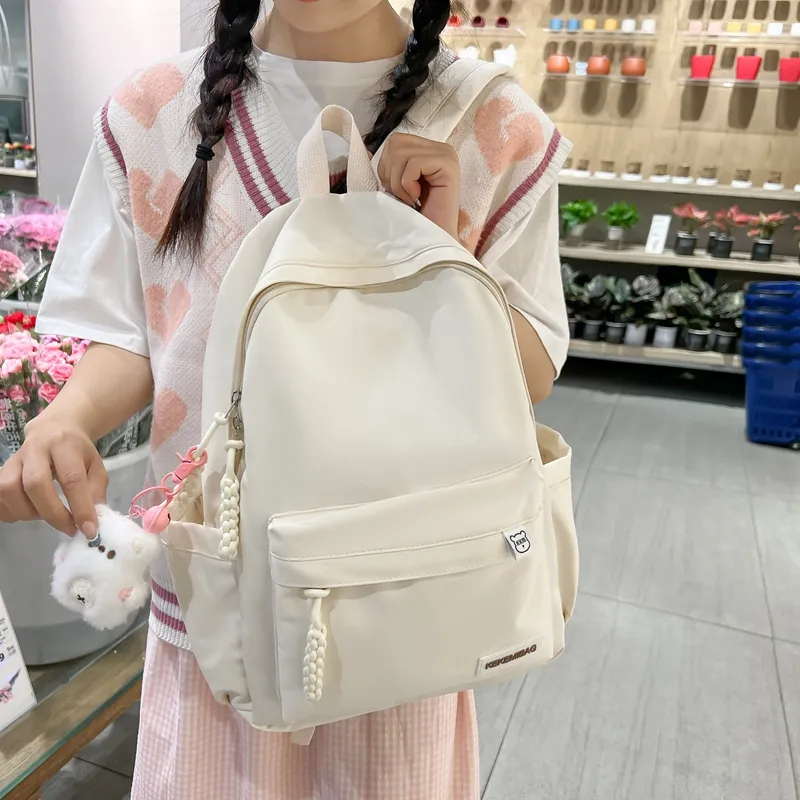 GEERDUN Nylon Backpack Unisex Multicolor-2