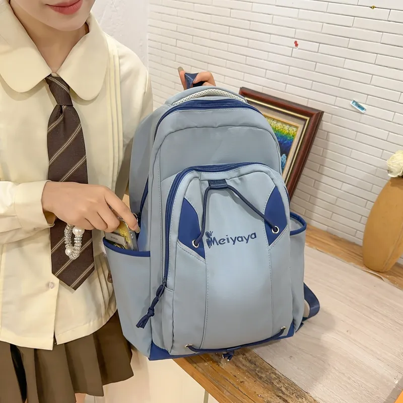GEERDUN Nylon Backpack Unisex Multicolor-13
