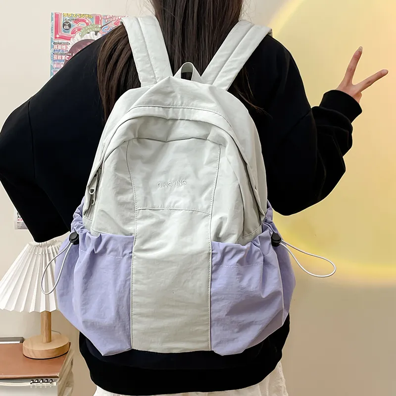 GEERDUN Nylon Backpack Unisex Multicolor-2