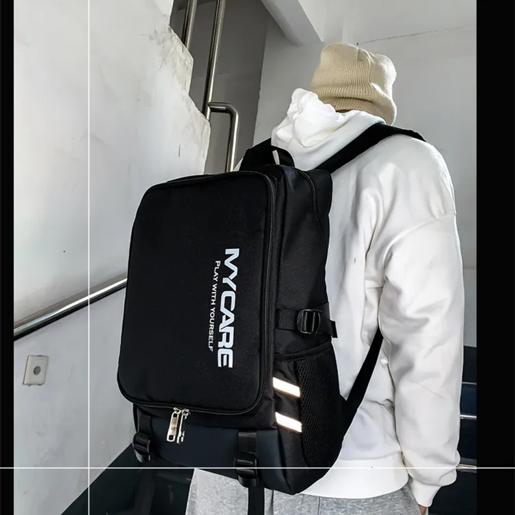 GEERDUN Oxford Large Capacity Casual Backpack Unisex-5