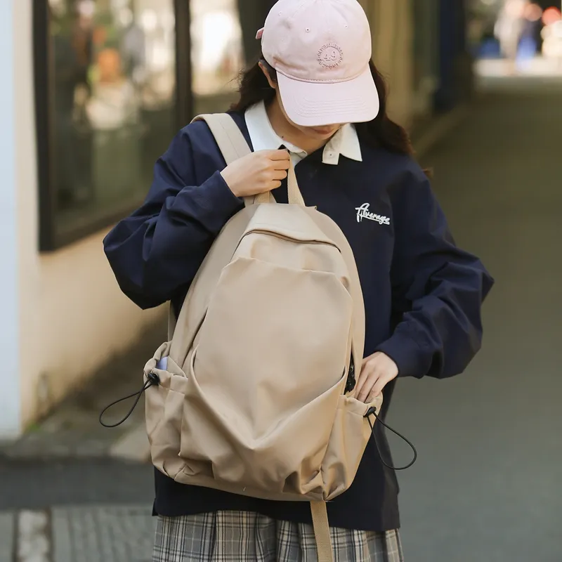 GEERDUN Nylon Backpack Unisex Multicolor-12