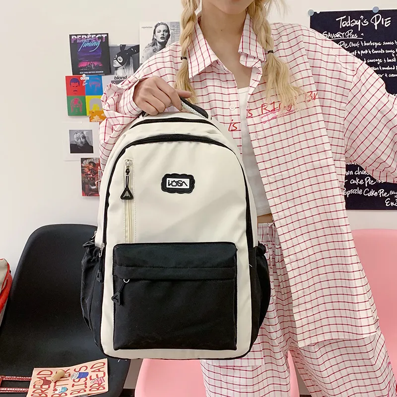 GEERDUN Nylon Backpack Regular Unisex Multicolor-1