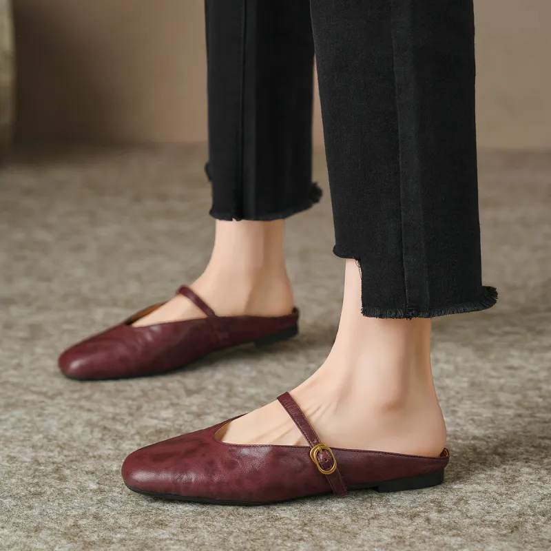 XICUNMINGWU Closed Toe Slippers Women's-11