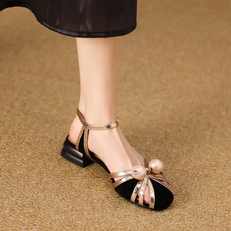 XICUNMINGWU Roman Sandals Women's-4
