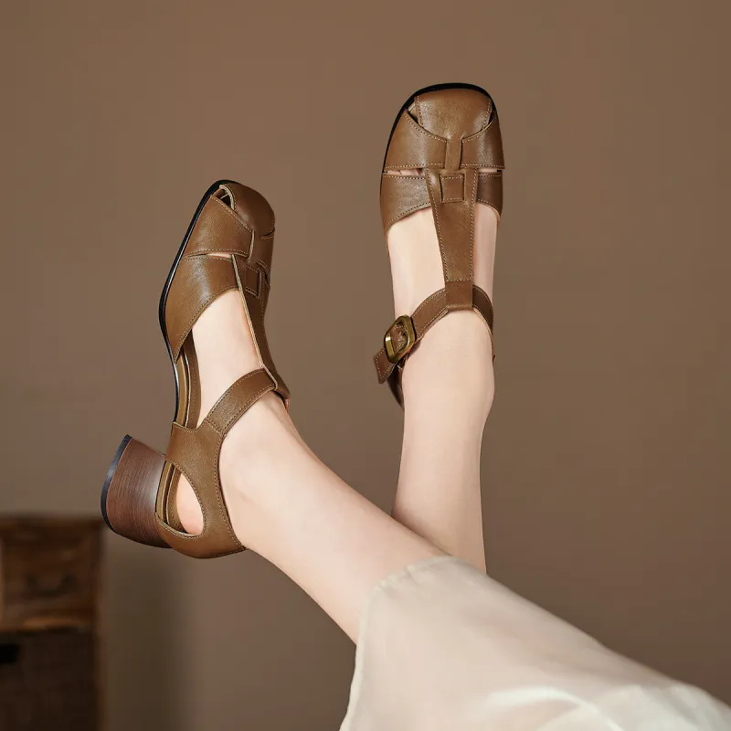 XICUNMINGWU Roman Sandals 5.3CM Women's-2