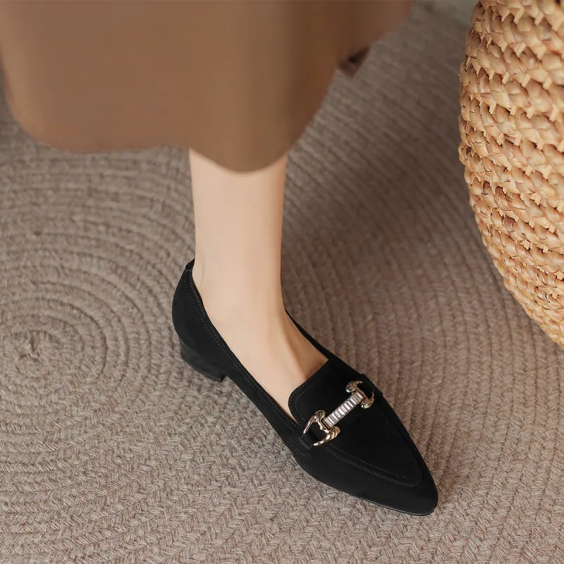 XICUNMINGWU Chunky Heel High Heels 3CM Women's-2