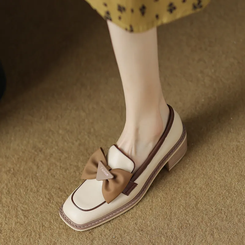 XICUNMINGWU Loafers Women's Ecru-4
