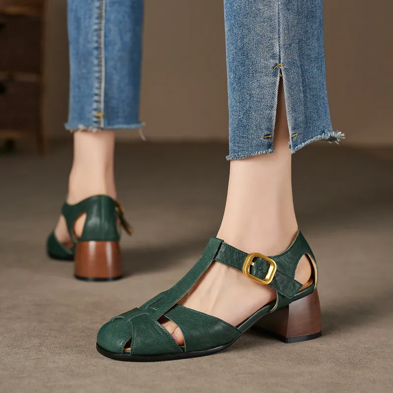 XICUNMINGWU Roman Sandals 5.3CM Women's-8