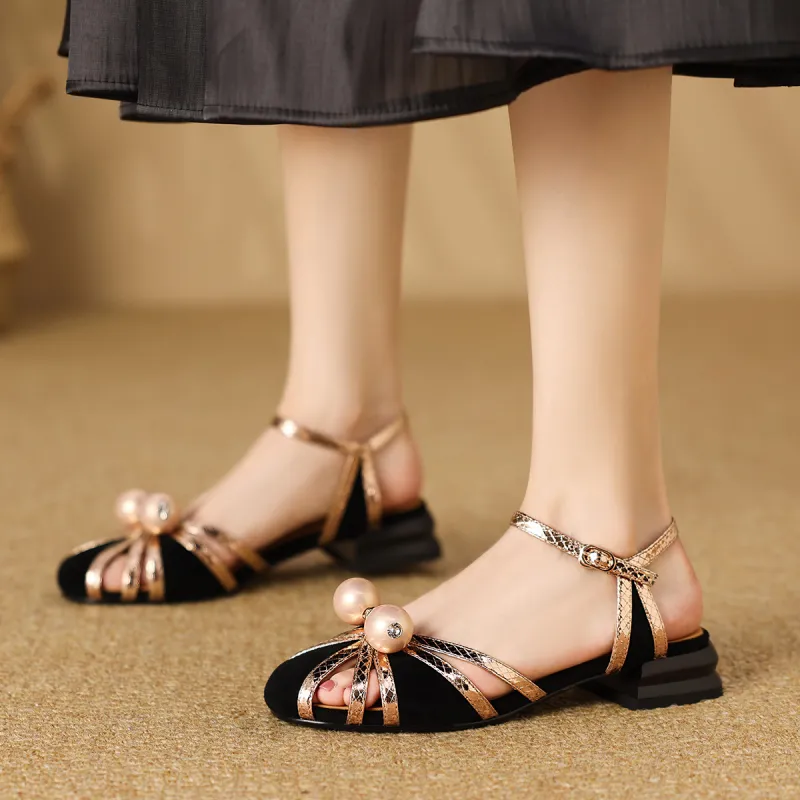 XICUNMINGWU Roman Sandals Women's-5