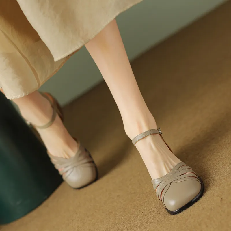 XICUNMINGWU Chunky Heel High Heels Women's-9