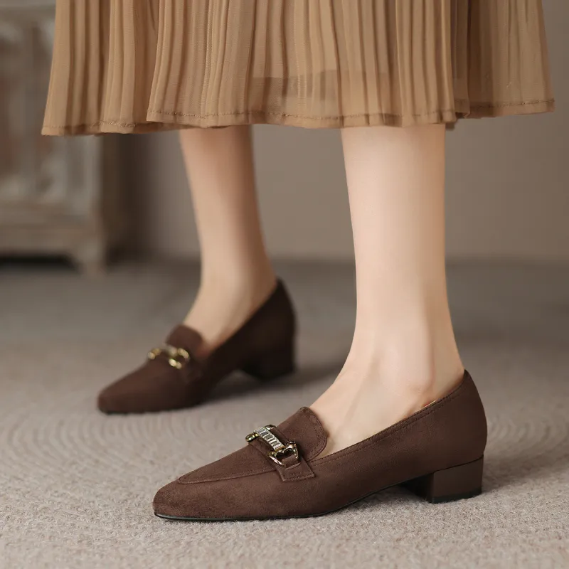 XICUNMINGWU Chunky Heel High Heels 3CM Women's-10