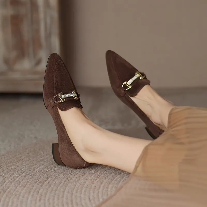 XICUNMINGWU Chunky Heel High Heels 3CM Women's-8