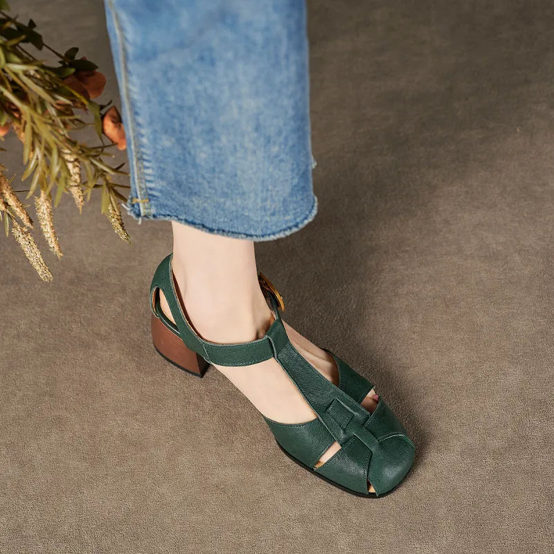 XICUNMINGWU Roman Sandals 5.3CM Women's-13