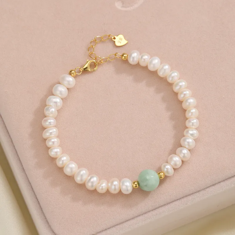 Olampe Freshwater Pearl Pearl Bracelets Women's Box-3