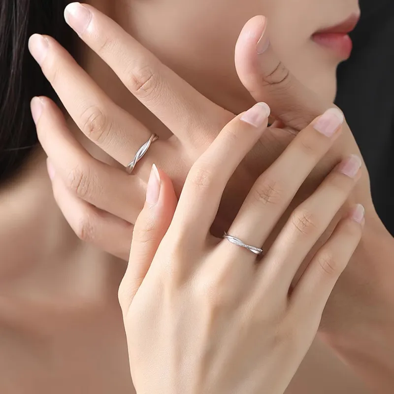 Mrs. Song 999 Fine Silver Rings Unisex-1