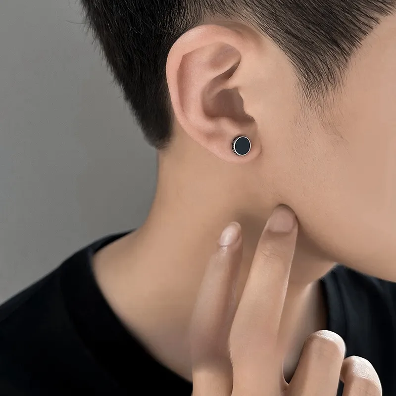 AILI S999 Fine Silver Individual Design Premium Versatile Trendy Niche Design Anti Allergy Ear Studs Unisex-4