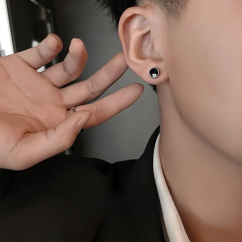 AILI S999 Fine Silver Individual Design Premium Versatile Trendy Niche Design Anti Allergy Ear Studs Unisex-5