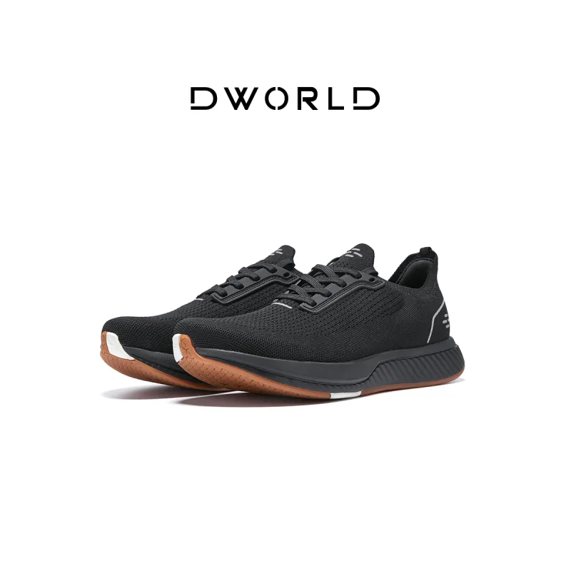 DWORLD Running Shoes Unisex Low Top White Gray-1