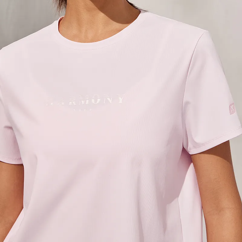 XTEP T Shirt Women's Peony Pink-2