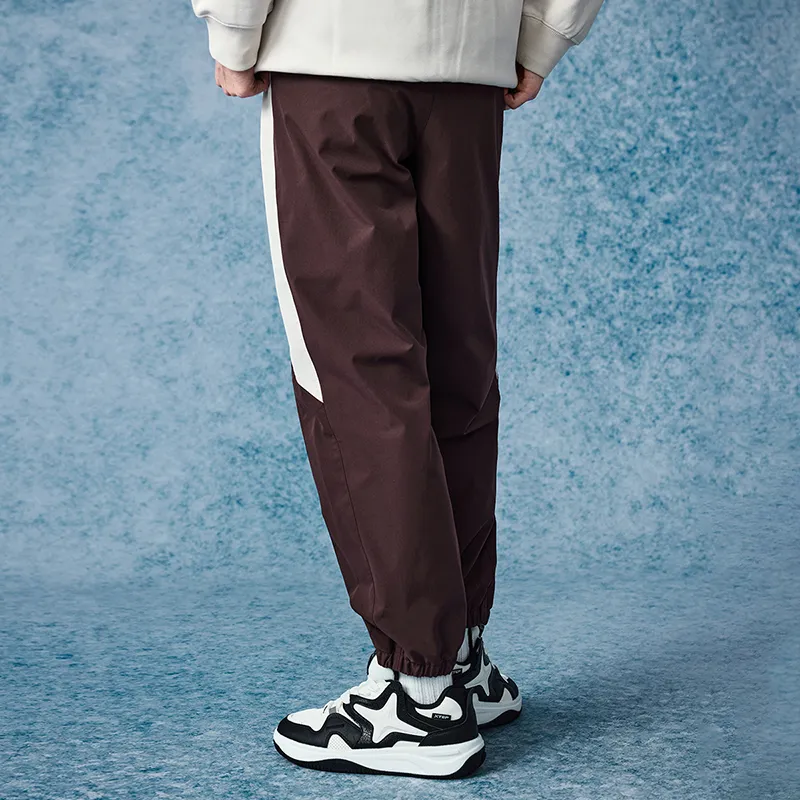 XTEP Sports Life Collection Casual Pants Men's Light Beige Umber-4