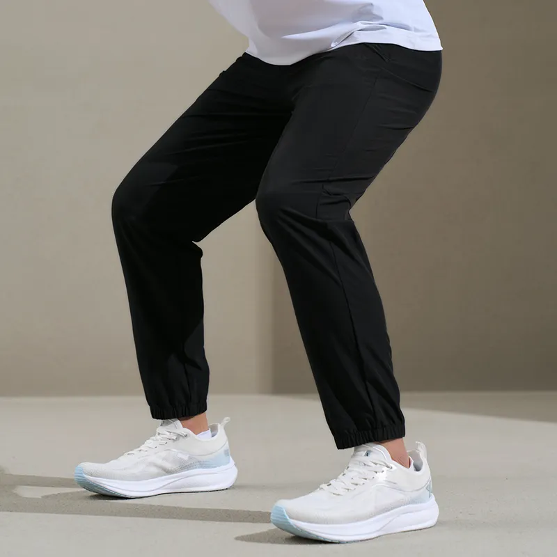 XTEP Training Pants Sports Pants Men's Jet Black-4