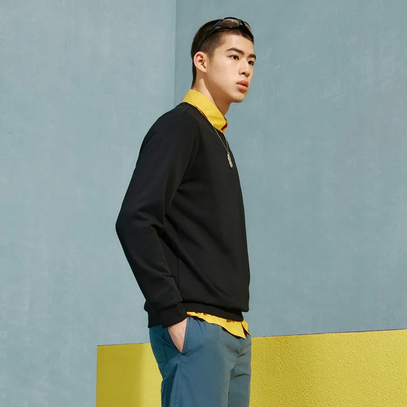 XTEP Variety Training Collection Sweatshirt Men's Black-5