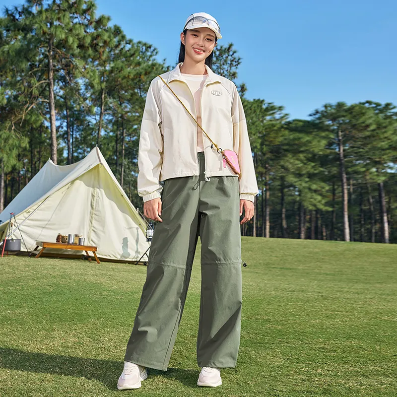 XTEP Casual Pants Women's Rural Green-3