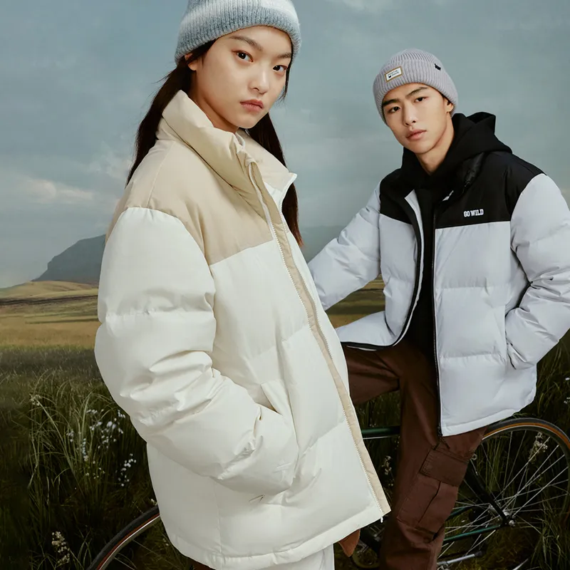 XTEP Duck Down Couple Down Jacket Unisex-13