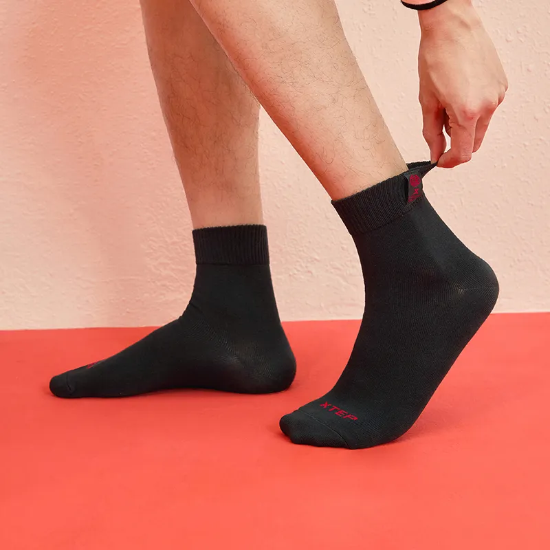 XTEP Knee High Socks Men's 2 Pack-3