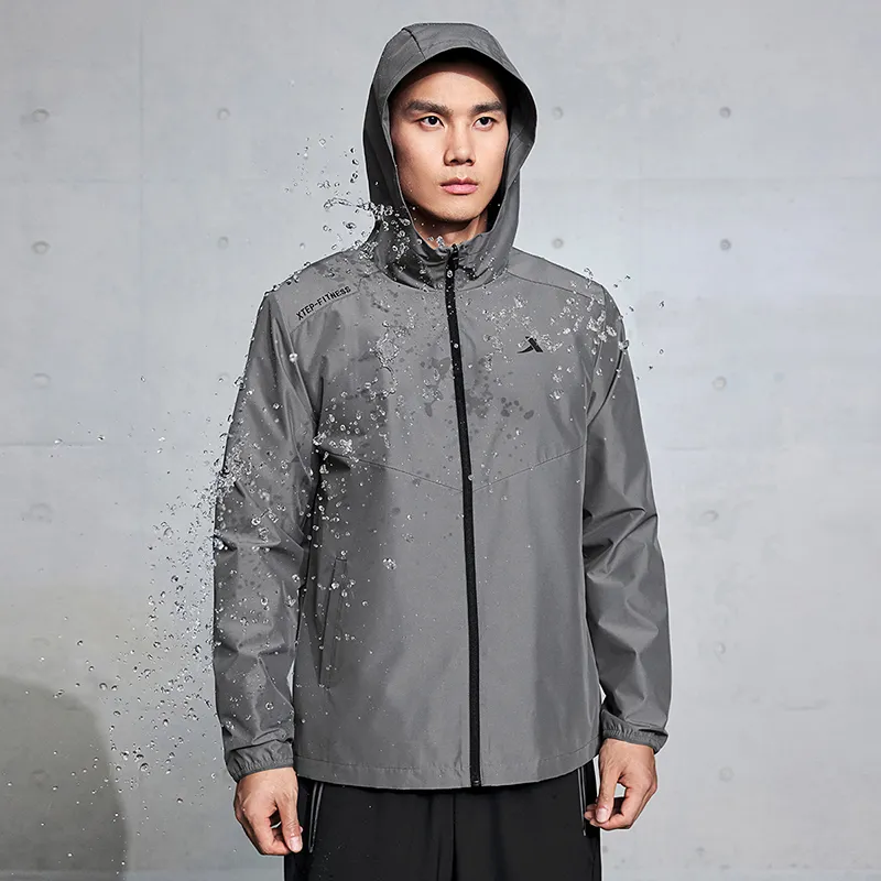 XTEP Jacket Men's Reserved Gray-6