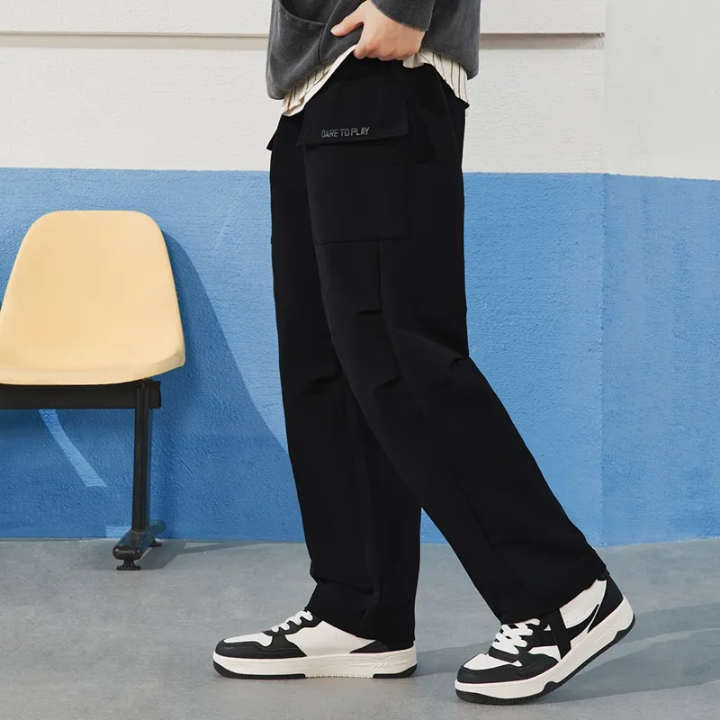 XTEP Casual Pants Men's Tofu Skin-5