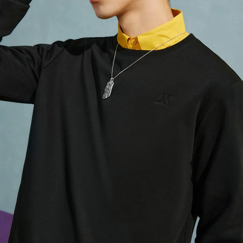 XTEP Variety Training Collection Sweatshirt Men's Black-4