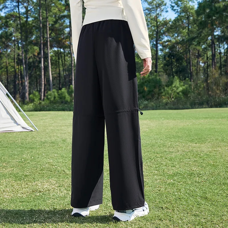 XTEP Casual Pants Women's Jet Black-6