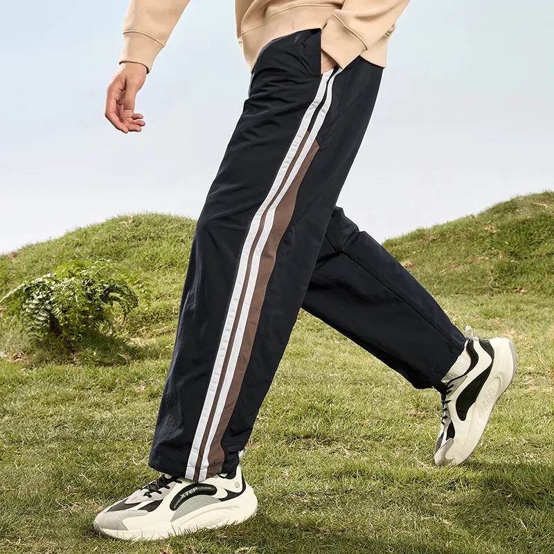 XTEP Casual Pants Men's Jet Black-4