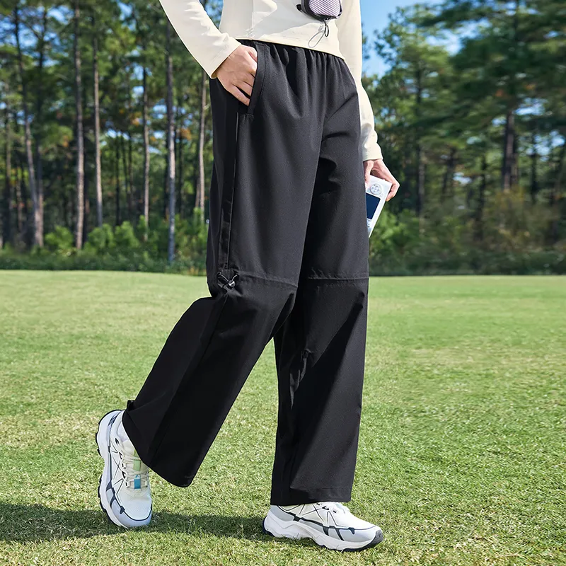 XTEP Casual Pants Women's Jet Black-5