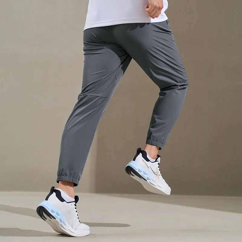 XTEP Training Pants Sports Pants Men's Pearl Gray-5